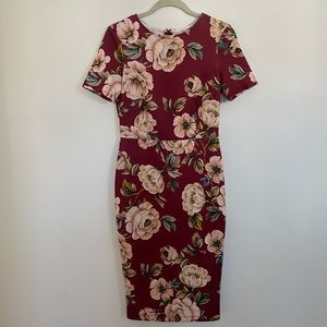 Floral Bodycon Dress